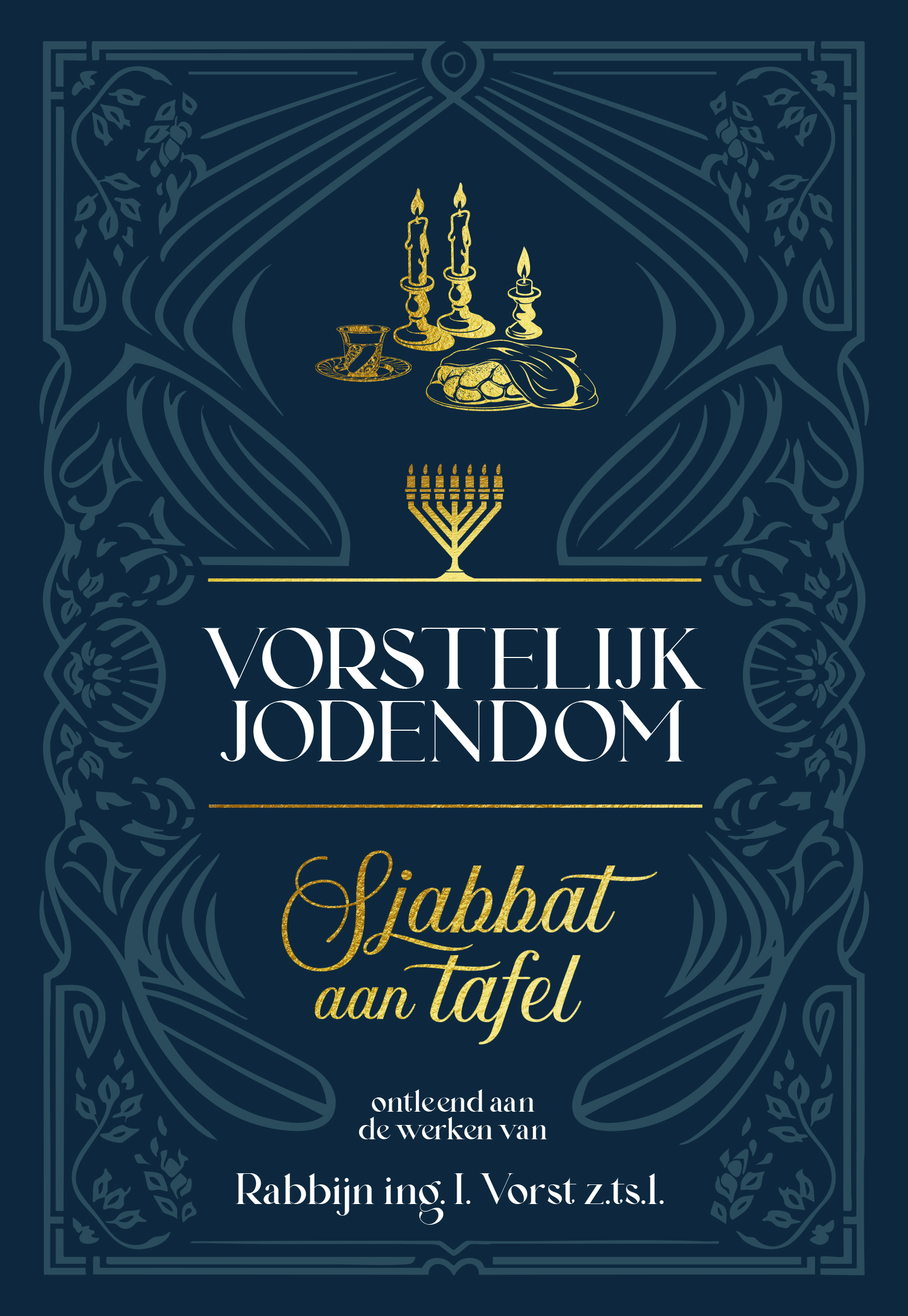 Voorplat van Sjabbat aan tafel